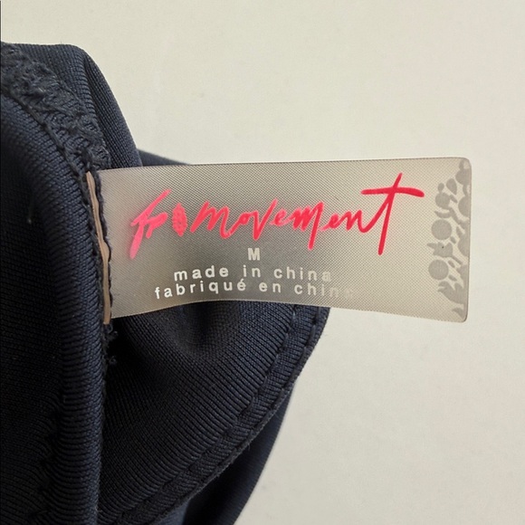 FP MOVEMENT Rebound Black Sport Bra Size Medium - Picture 6 of 9